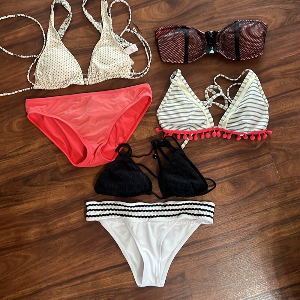 (6) lot Stylish Bikini Bathing-suit to mix and match size medium